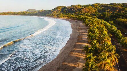 Playa en la Península de Nicoya