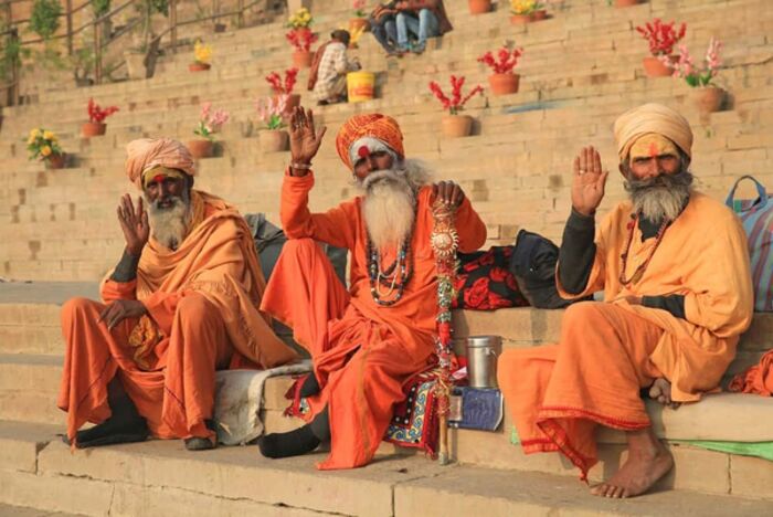 Sadhus en Varanasi