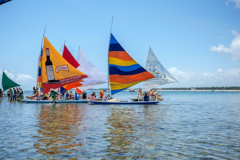 Jangadas en Porto de Galinhas