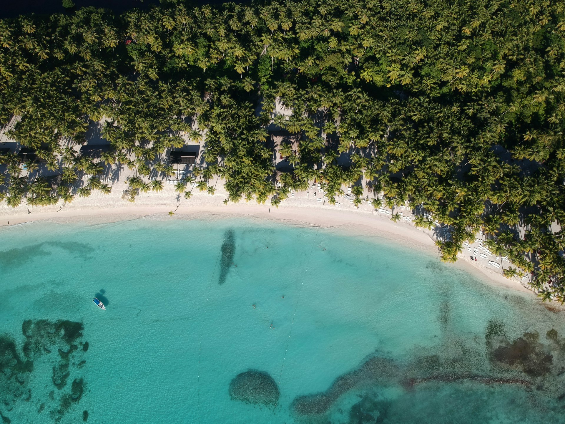 Vista aérea de Punta Cana